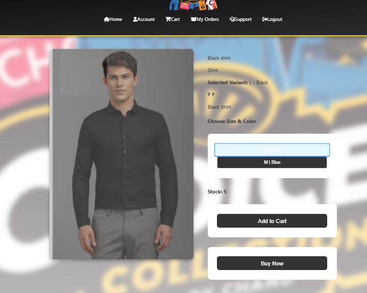 ChoiceCollection.shop Screenshot